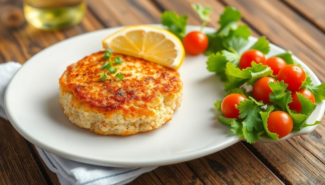 crab cake nutrition facts