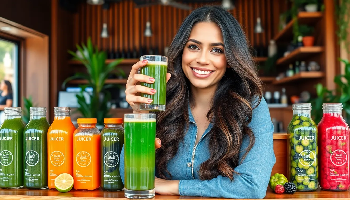 Cold-pressed juices
